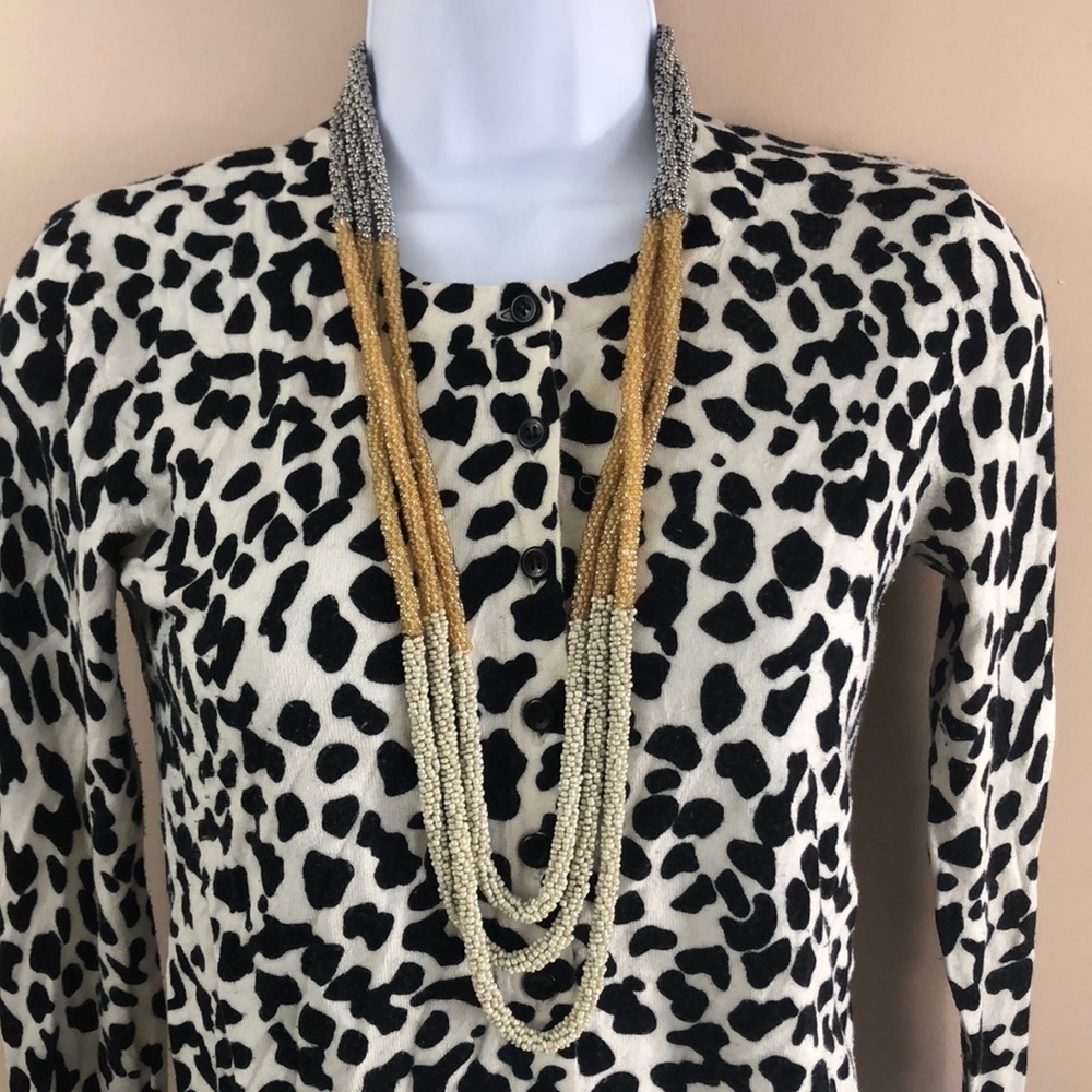 Loft 3 Layered Beaded Necklace - Picture 1 of 7